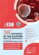 38th Conference of the Egyptian Society of Hematology  